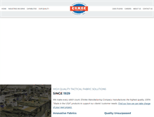 Tablet Screenshot of ehmkemanufacturing.com